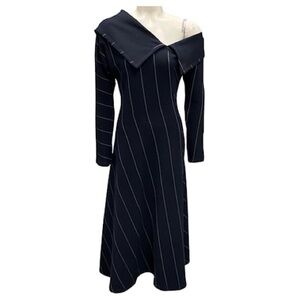 3.1 Phillip Lim Navy Long Sleeve Dress